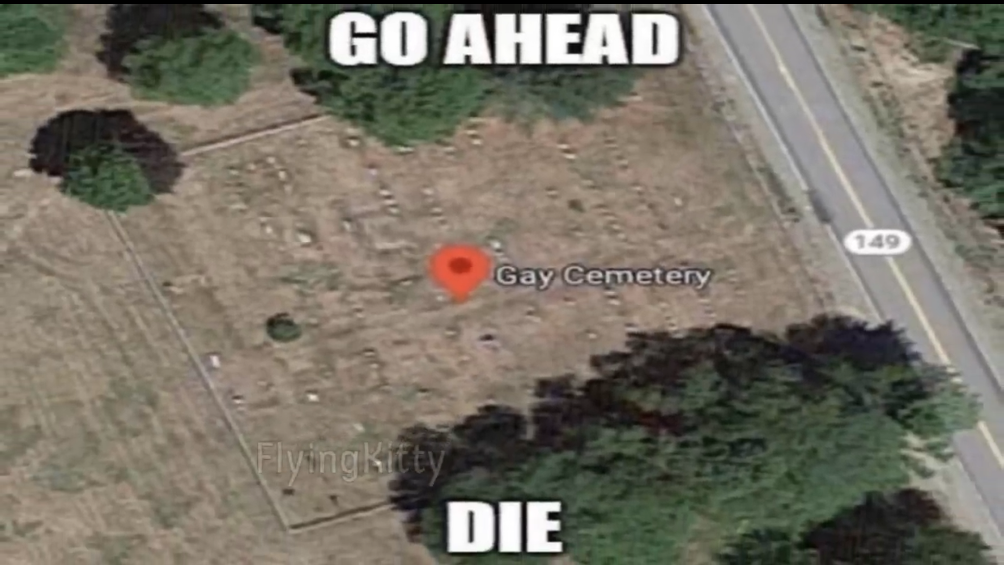 High Quality Gay cemetery Blank Meme Template