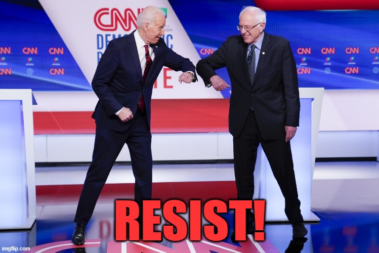 Resist Biden And Socialism | RESIST! | image tagged in biden,socialism,democrat,election,fraud,cheating | made w/ Imgflip meme maker