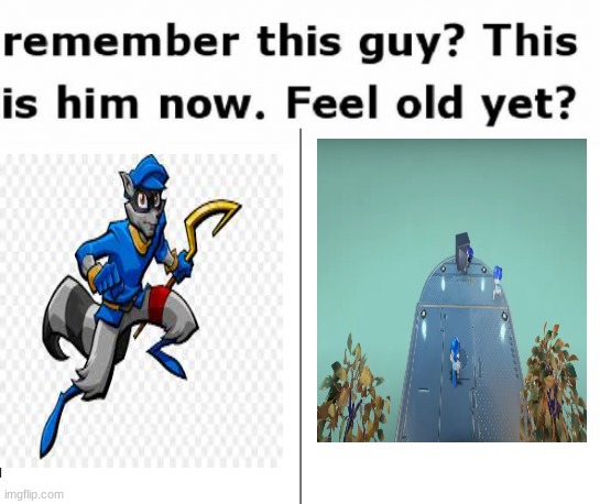Oh no not 18 years ago since sly 1, I feel old | image tagged in remember this guy | made w/ Imgflip meme maker
