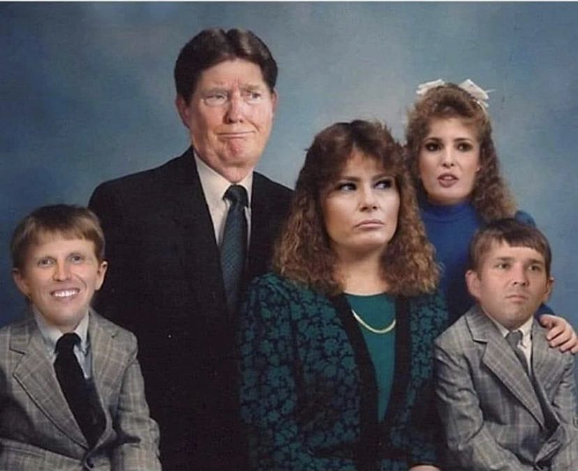 Trump family in the Russian witness protection program Blank Meme Template