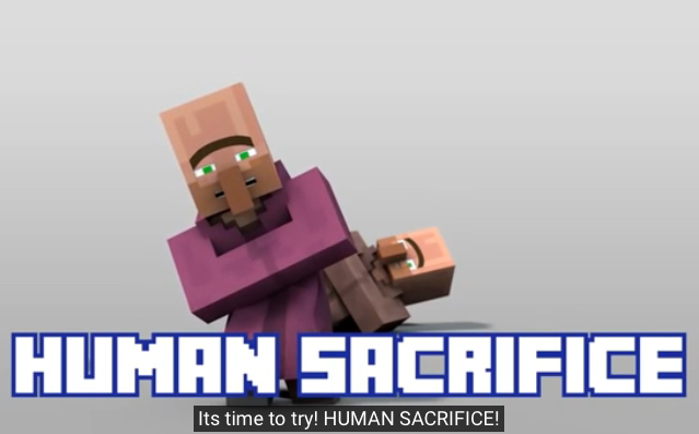 Its time to try! HUMAN SACRIFICE! Blank Meme Template