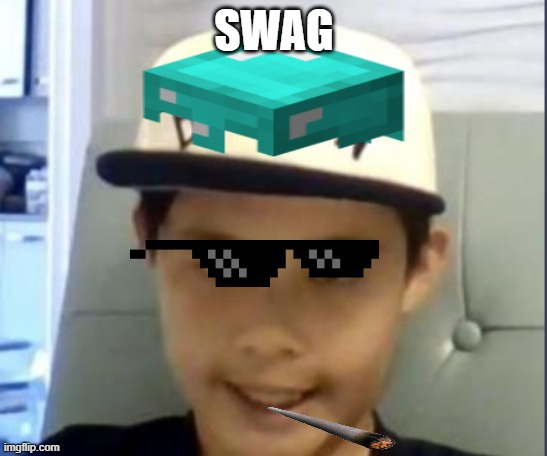 swag moment | SWAG | image tagged in cool | made w/ Imgflip meme maker