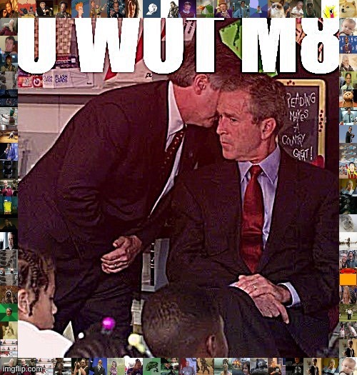 9/11 U Wot m8 sharpened w/ meme border | image tagged in 9/11 u wot m8 sharpened w/ meme border | made w/ Imgflip meme maker