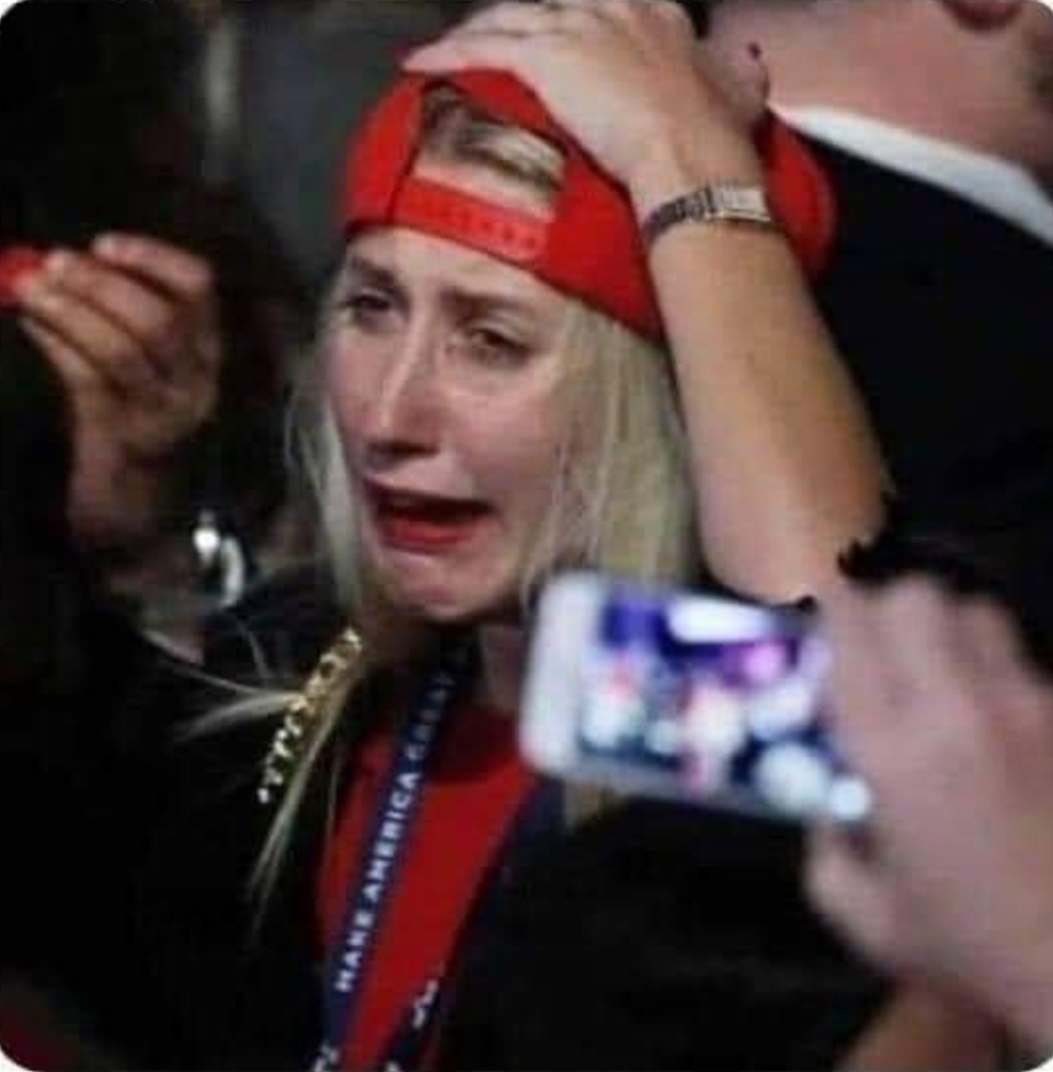 Trump supporter crying ? Blank Meme Template