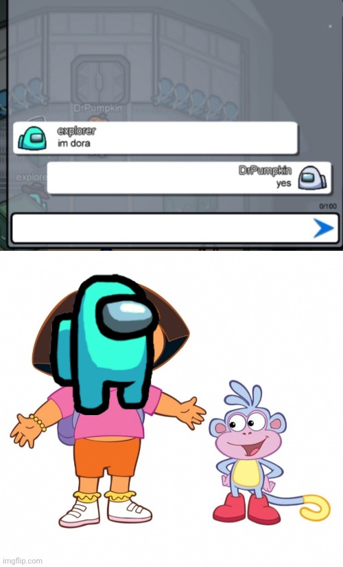 This dude is dora | image tagged in dora the explorer | made w/ Imgflip meme maker