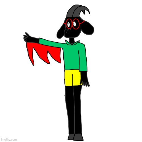 Deltaflip aether as ralsei | made w/ Imgflip meme maker