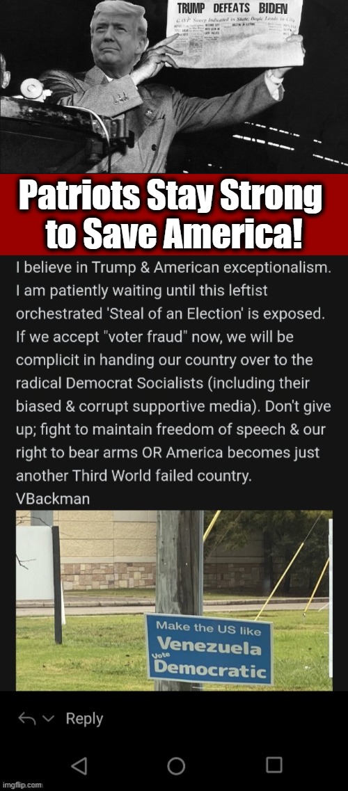 Do Not Accept Voter Fraud--Fight It To Save Our Sovereignty! | Patriots Stay Strong 
to Save America! | image tagged in politics,political meme,donald trump,presidential race,election 2020,voter fraud | made w/ Imgflip meme maker