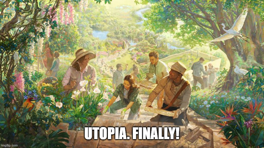 utopia meme format