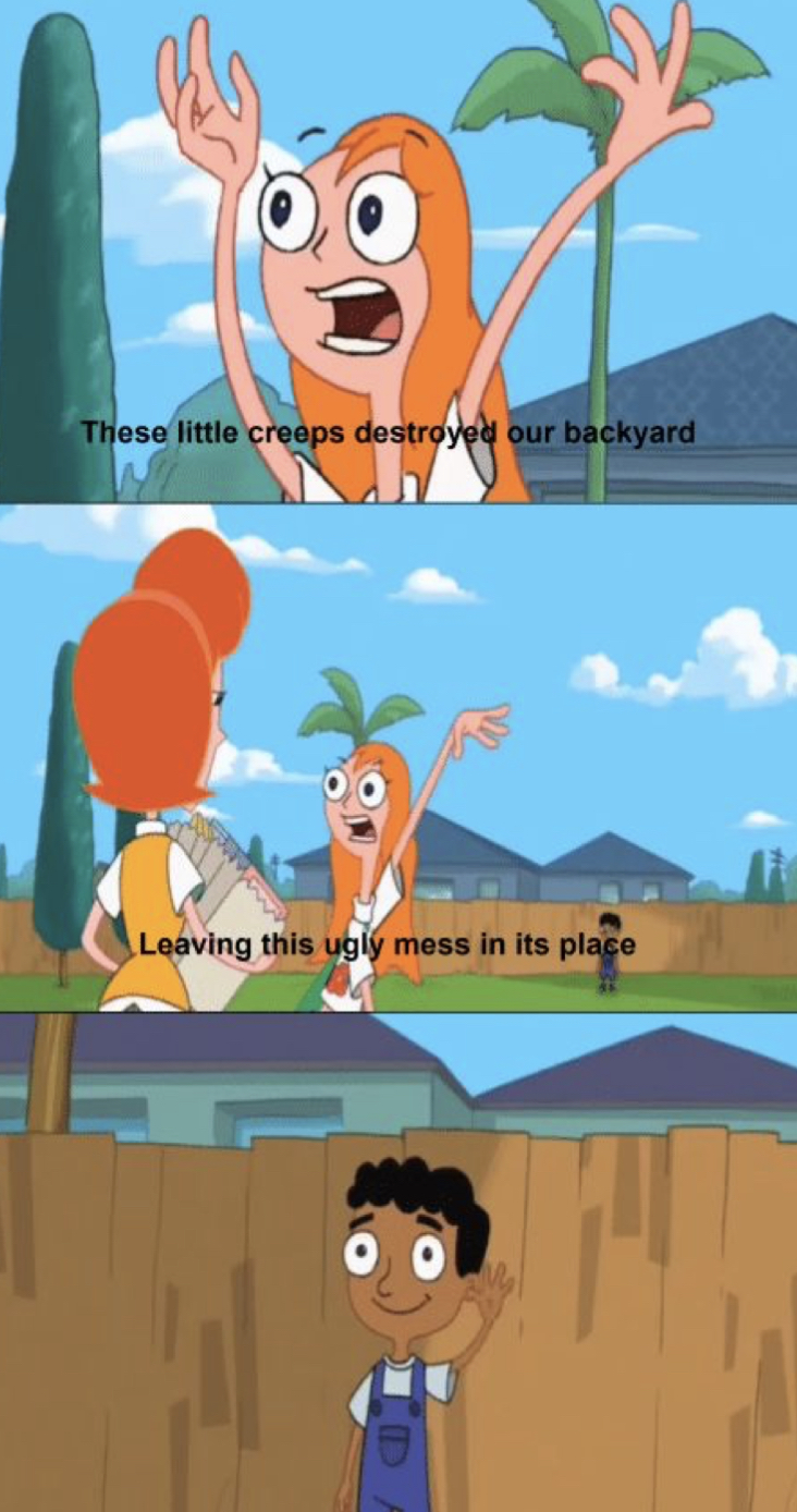 Phones and Fern template Blank Meme Template