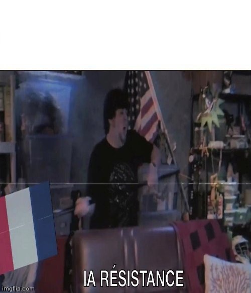 jontron la resistance | image tagged in jontron la resistance | made w/ Imgflip meme maker