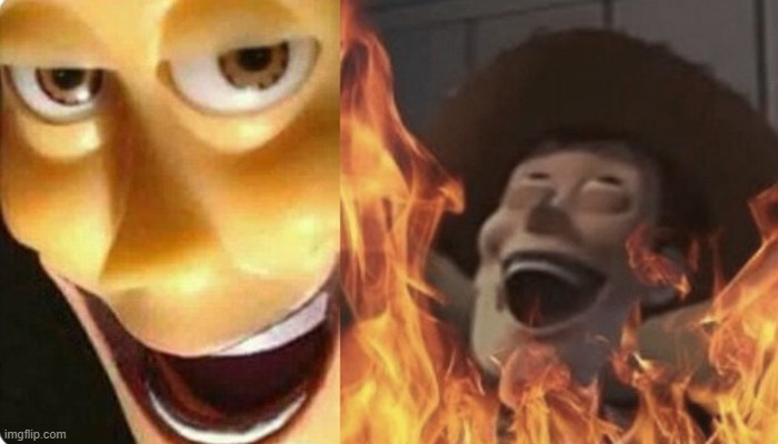 Evil Woody | image tagged in evil woody | made w/ Imgflip meme maker