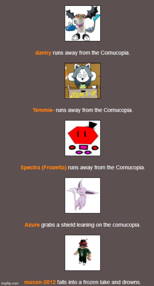 Bloodbath (4) | image tagged in hunger games | made w/ Imgflip meme maker