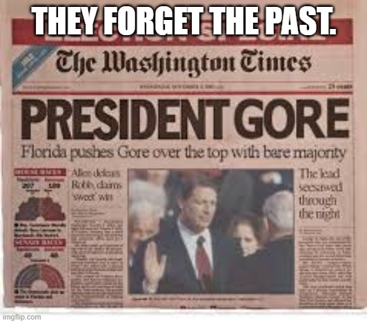 THEY FORGET THE PAST. | made w/ Imgflip meme maker