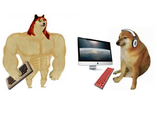 Programadores ante ahora Blank Meme Template