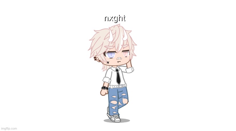 This is the boy version of my main oc | made w/ Imgflip meme maker