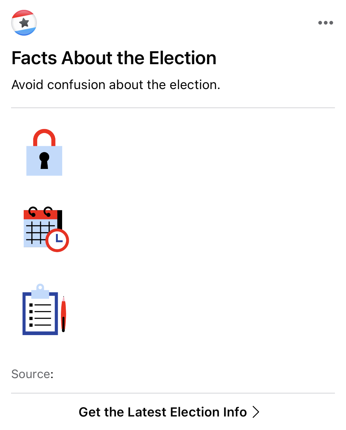 High Quality Facts About The Election Blank Meme Template