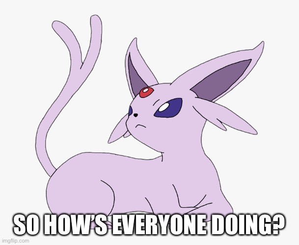 SO HOW’S EVERYONE DOING? | made w/ Imgflip meme maker