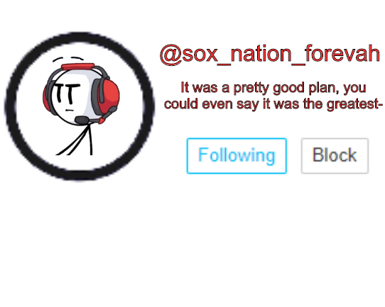 sox_nation_forevah announcement 3 Blank Meme Template