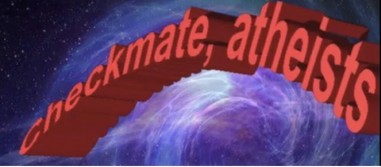 High Quality Checkmate atheists Blank Meme Template
