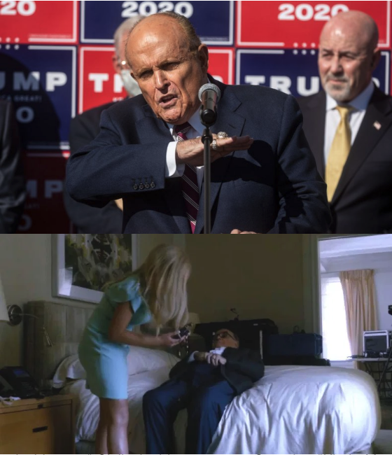Rudy Giuliani Has Evidence Blank Meme Template