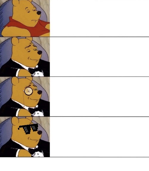 Winnie the Pooh v.21 Blank Meme Template