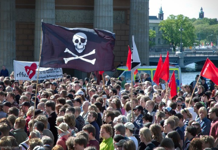 Piracy Party! | image tagged in piracy party | made w/ Imgflip meme maker