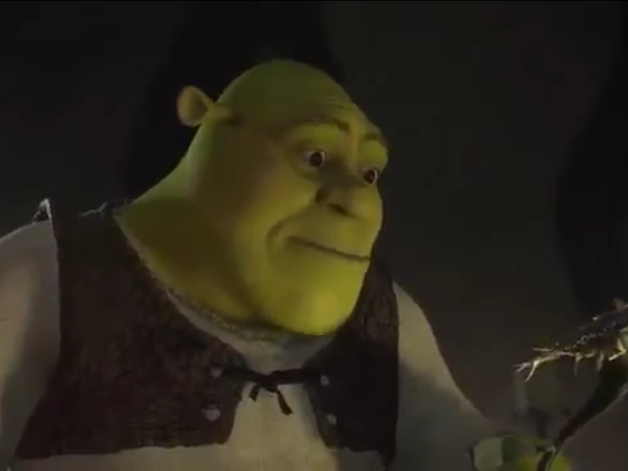 High Quality Shrek sunflower Blank Meme Template