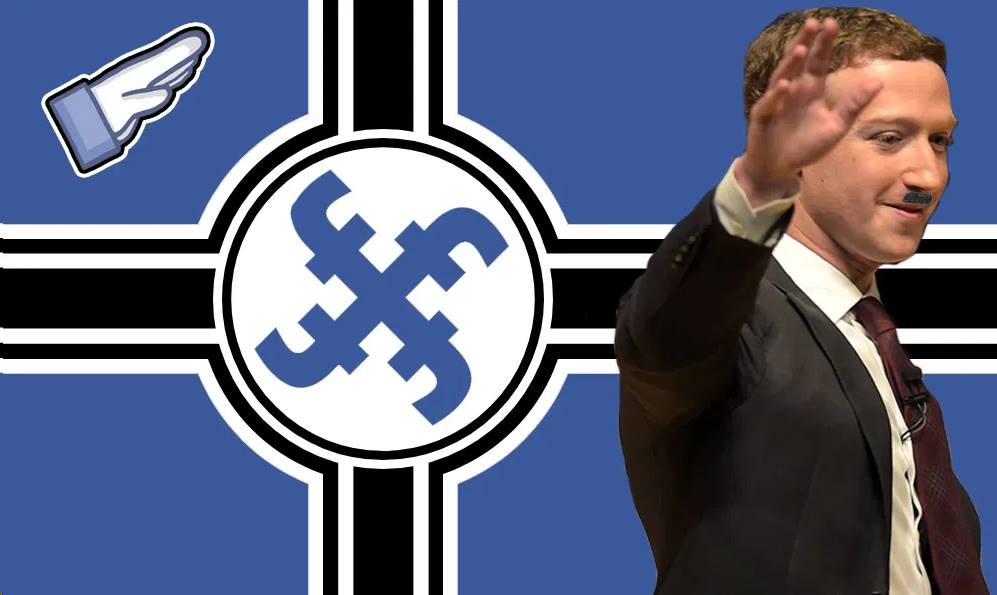 zuckerberg the nazi Blank Meme Template