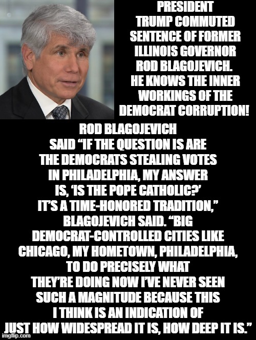 Illinois Governor Sentenced Commuted By President Trump! Will His ...