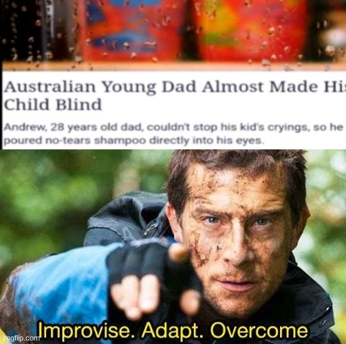 But... why? | image tagged in bear grylls | made w/ Imgflip meme maker