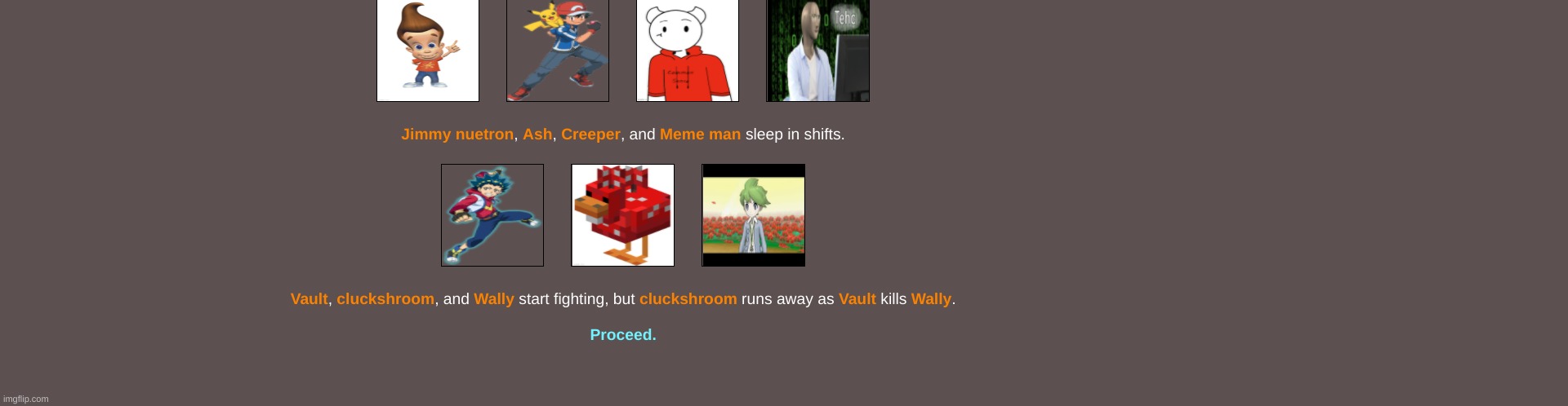 Wally lost again ;-; f | made w/ Imgflip meme maker