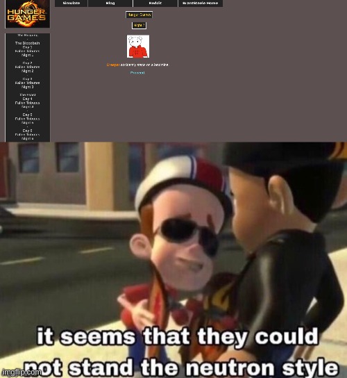 YEAH JIMMY | image tagged in the neutron style | made w/ Imgflip meme maker