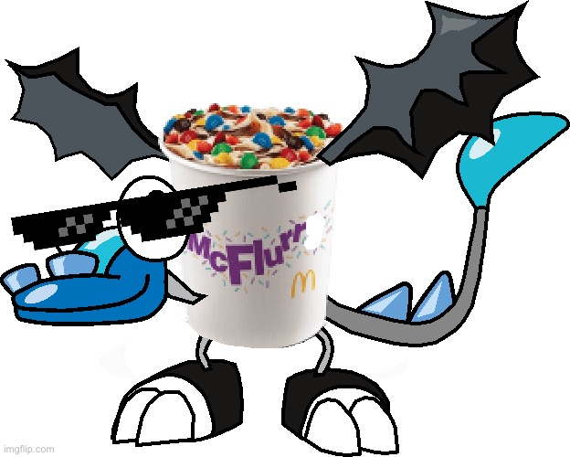 McFlurr | image tagged in mcflurr | made w/ Imgflip meme maker