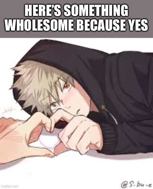 HERE’S SOMETHING WHOLESOME BECAUSE YES | made w/ Imgflip meme maker