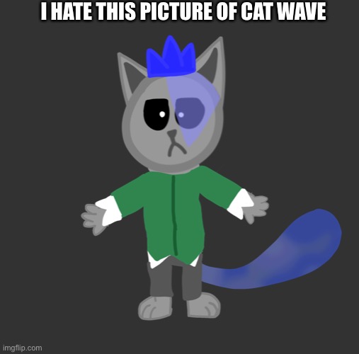 I HATE THIS PICTURE OF CAT WAVE | made w/ Imgflip meme maker