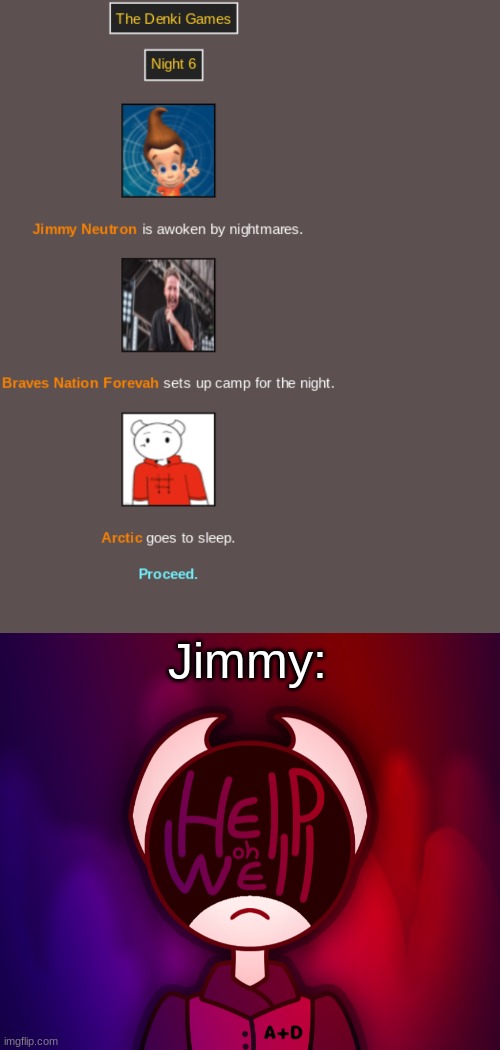 Night 6 | Jimmy: | made w/ Imgflip meme maker