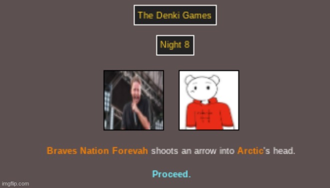 Night 8 || Arctic, you are no disgrace. You were the closest | made w/ Imgflip meme maker