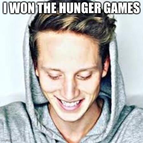 I WON THE HUNGER GAMES | made w/ Imgflip meme maker