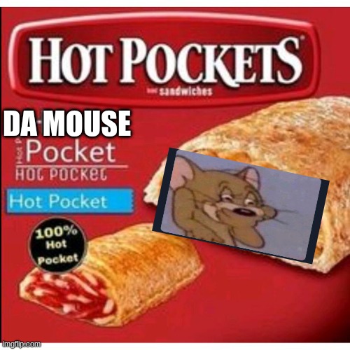 Da mouse | DA MOUSE | image tagged in hot pocket filled hot pockets | made w/ Imgflip meme maker