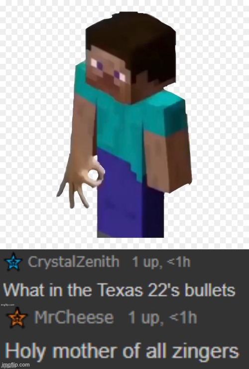 2 in 1 lol | image tagged in what in the texas 22's bullets-,holy mother of all zingers- | made w/ Imgflip meme maker