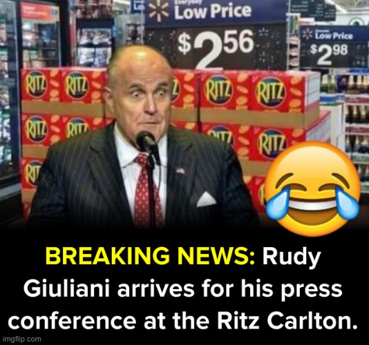 no lies detected | image tagged in giuliani ritz-carlton,rudy giuliani,press conference,trump press conference,breaking news,repost | made w/ Imgflip meme maker