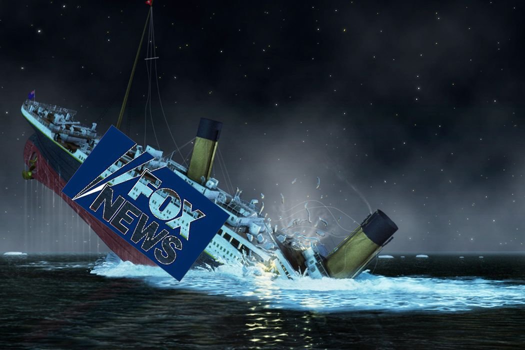 Fox sinking Blank Meme Template