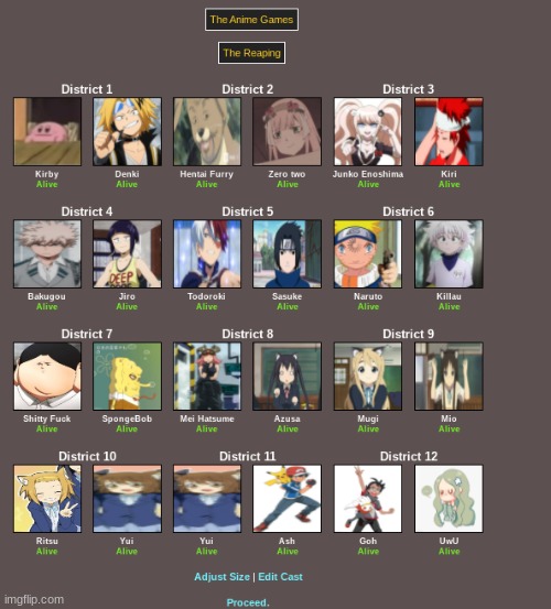 Let le Anime Game begin | made w/ Imgflip meme maker