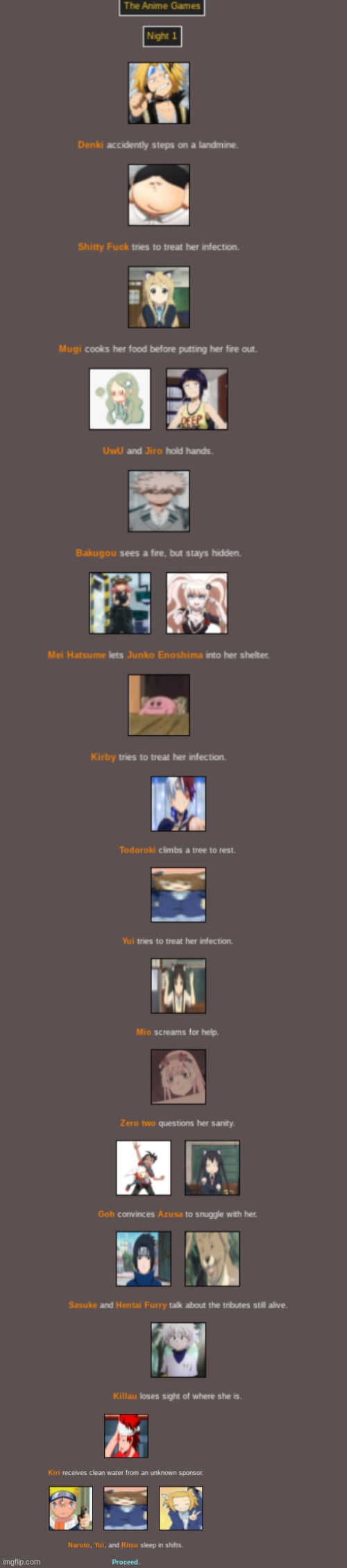 Night 1 | made w/ Imgflip meme maker