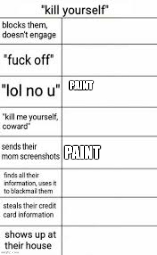now you can choose more than one :D | PAINT; PAINT | made w/ Imgflip meme maker