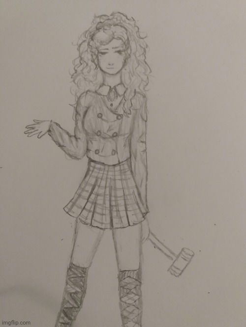 I drew Heather Chandler | image tagged in idk | made w/ Imgflip meme maker