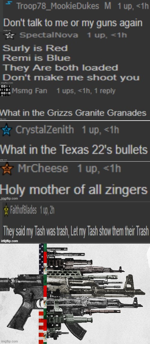 DONT TALK TO SPACEBENDER EVER AGAIN | image tagged in texas guns | made w/ Imgflip meme maker