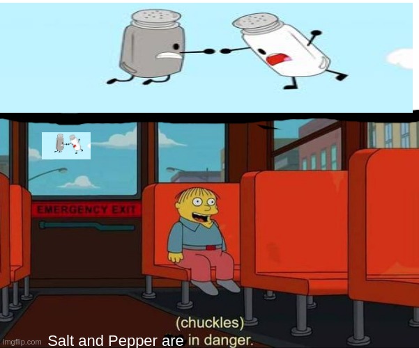 Salt And Pepper | Salt and Pepper are | image tagged in what the heck | made w/ Imgflip meme maker