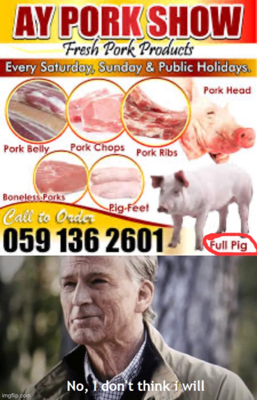 image tagged in no i dont think i will | made w/ Imgflip meme maker