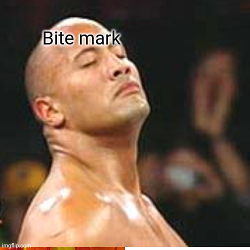 Bite mark | made w/ Imgflip meme maker